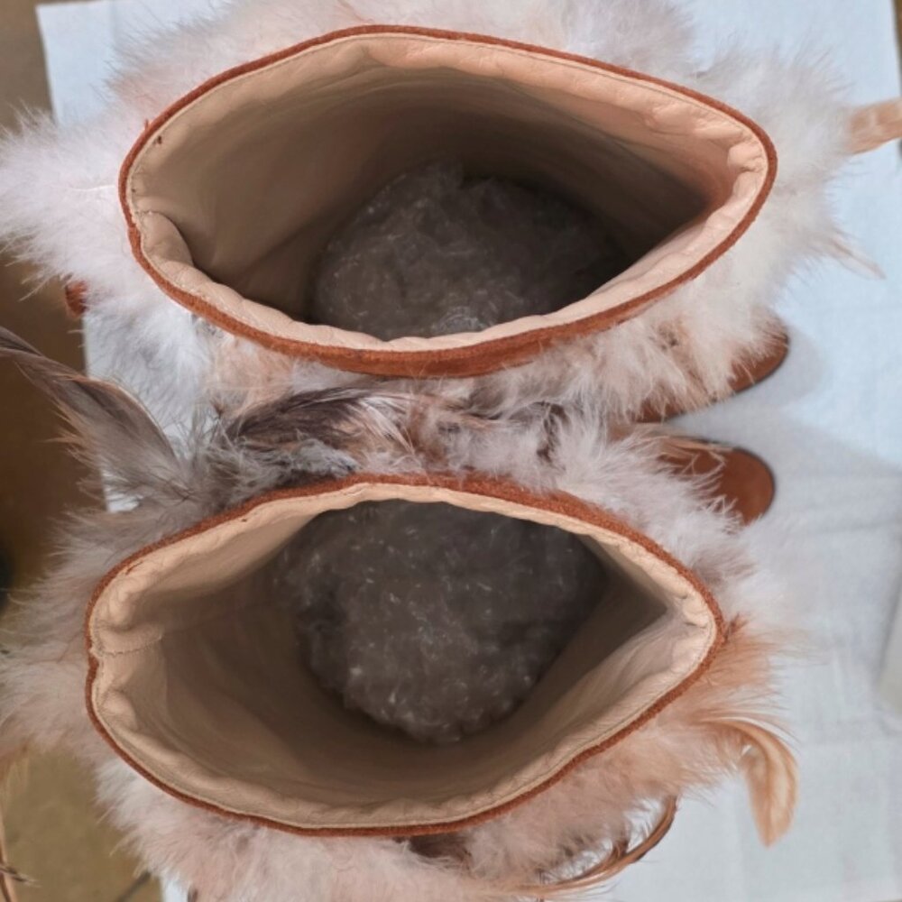 Michael Kors Feathered Boots - Picture 6 of 7